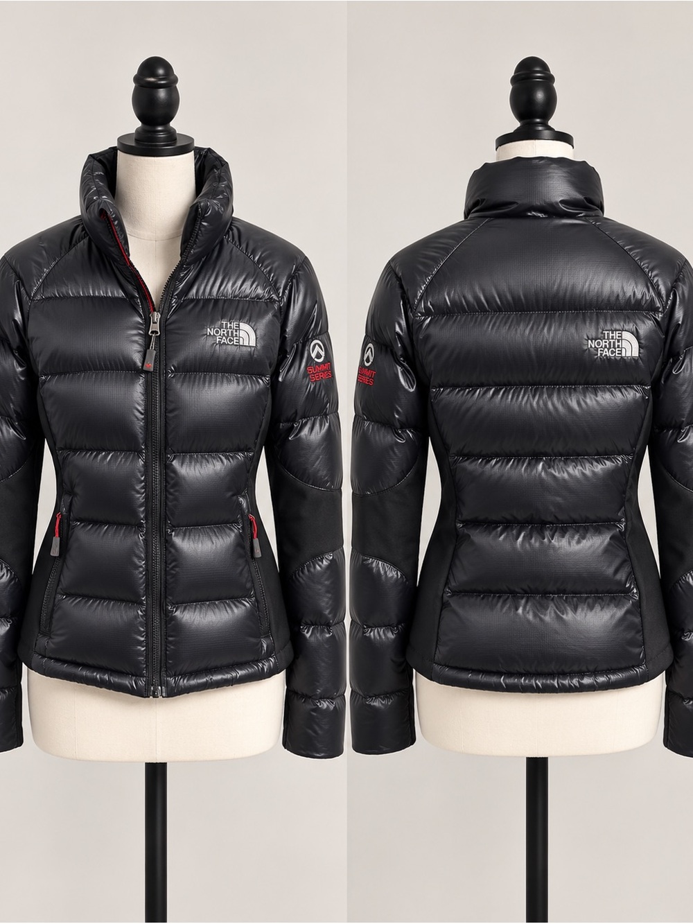 The North Face Women’s Black Quilted Down Puffer Jacket